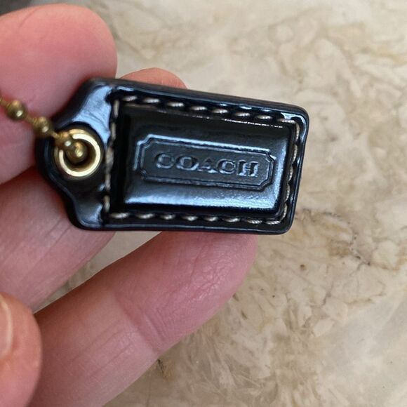 Coach Black/Aubergine Brown Signature Canvas Swingpack Adjustable Crossbody Bag - Picture 16 of 17